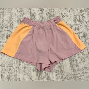 Athleta Girl Shorts – Medium (8/10) – Pink & Orange – VGUC